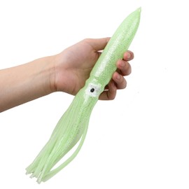 Fishing Octopus Squid Skirt Lures - 5PCS Luminous Plastic Baits Glow Soft Fishing Bait Trolling Soft Lures Multiple Colors Available Fishing Accessories Saltwater Fishing Tackle