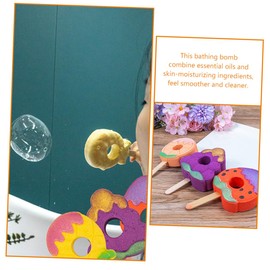 Baluue 4pcs Salt Essential Oils Bathing for Boys and Girls Includes Strawberry Pineapple Scents Relaxing and Moisturizing Bathing