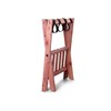 Woodlore Luggage Rack with Shoe Shelf for Guest Room,Bedroom and