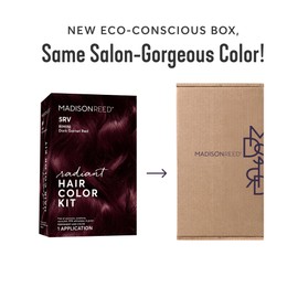 Madison Reed Radiant Hair Color Kit | 5RV Dark Garnet Red (Rimini Garnet) for 100% Gray Hair Coverage | Salon Quality Permanent Hair Dye | PPD-Free & Ammonia-Free | (Packaging May Vary) 2 Pack