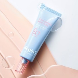 Jeongsaemmul Begins by JUNGSAEMMOOL Blue Chamomile Sun Hyaluronic Acid SPF50+ / 50ml MNS Moisture Tone-Up Sun Cream GIFT / 비긴스 바이 정샘물 블루 캐모마일 선 히알루론산 SPF50+ / 50ml MNS 수분 톤업 선 크림 GIFT