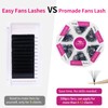 600 Premade Fans Eyelash Extensions Mixed Tray 15-20mm 10D Premade