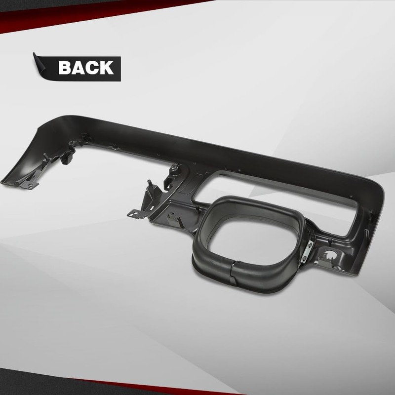 CROSSDESIGN Dash Bezel Trim Speedometer Cluster Bezel Compatible with Jeep