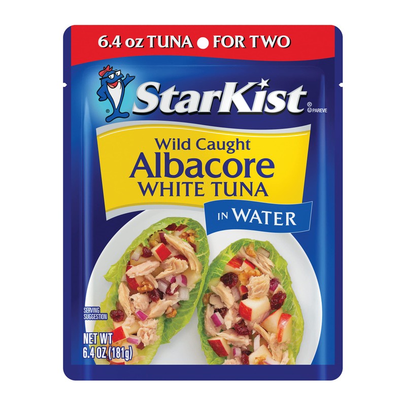 StarKist Albacore White Tuna in Water, 6.4 oz Pouch (1