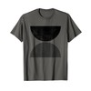 Mid Century Modern Minimal Distressed Graphic T-Shirt