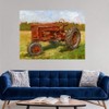 CANVAS ON DEMAND Rustic Tractors II Wall Decal, Agriculture Artwork