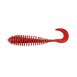 Berkley MSPW3.8-RD Seabass Flounder Rockfish SW Pulse Worm 3.8" Red