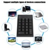 2.4G USB Wireless Numeric Keypad Portable 22 Keys Mini Number