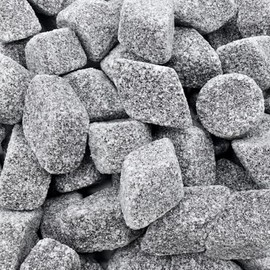 Candy Retailer Dutch Black Licorice Gems and Diamonds 1 Lb