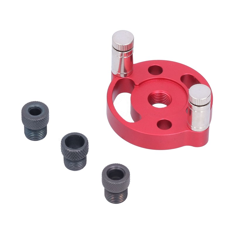 Vertical Dowel Jig Round Aluminum Alloy Self Centering Drill Guide