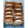ChiaTe Nougat Cracker Green Onion Cookies, Nougat Sandwich Biscuits, Crispy