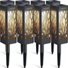 TomCare Solar Lights Outdoor Upgraded Bright Solar Pathway Lights Bigger