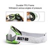 JUST GO Ski Goggles for Skiing Dual-Layer Anti-Fog 100% UV