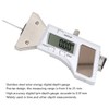 Solar Energy Digital Tyre Tread Depth Gauge Caliper Stainless Steel