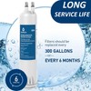 Refrigerator Water Filter Compatible with Everydrop® Filter 3, EDR3RXD1, 4396841,