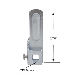 QZATTCAEN Steel T-Handle Cam, Locking cam for use with T Handle Locks 2Pcs (Left&Right)