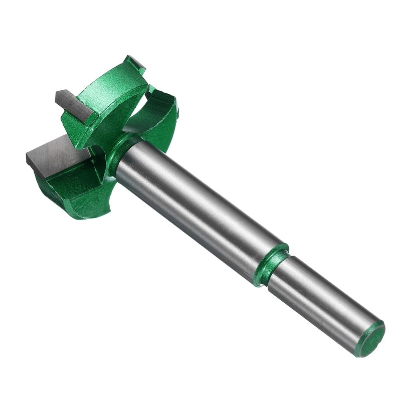 sourcing map Forstner Drill Bit 1-9/16" (40mm) Carbide Upgraded 3