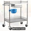 5 Inch Scaffolding Casters Set of 2 Heavy Duty Baker
