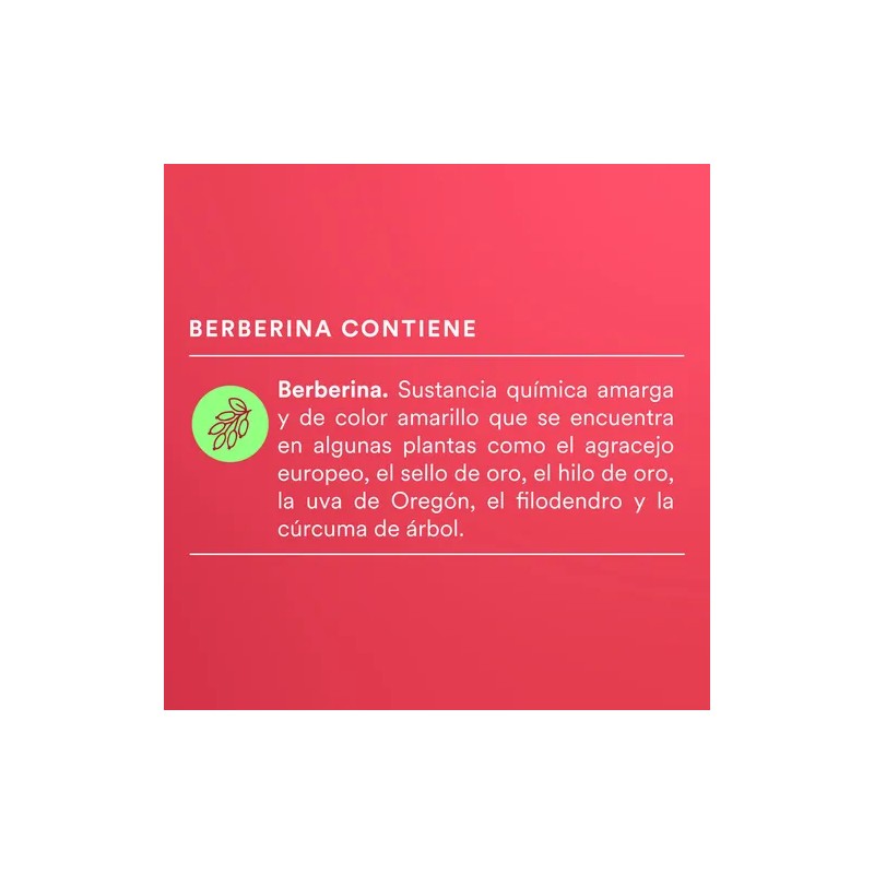 Suplemento Berberina Pura Wu Nutrition 120 Capsulas Sin sabor Para
