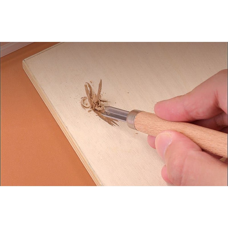 Mont Marte Wood Carving Tool 12-Piece Set