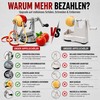 'Stainless Steel "Deluxe Apple Peeler 3 in 1 Function Peeler