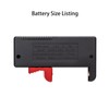 Battery Tester Checker, Universal Small Battery Tester for AAA AA