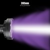 128 LED UV Flashlight Black Light LED Torch Lamp for