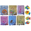 Baby Blanket with Embroidered Name with Rattle