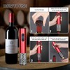 OYNUPIKR Electric Wine Opener Set, Rechargeable Electric Wine Aerator &