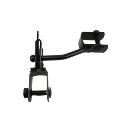 1" x 1" Square Hinge Steel Gravity Latch for Steel Gates (Powder Coated Black)