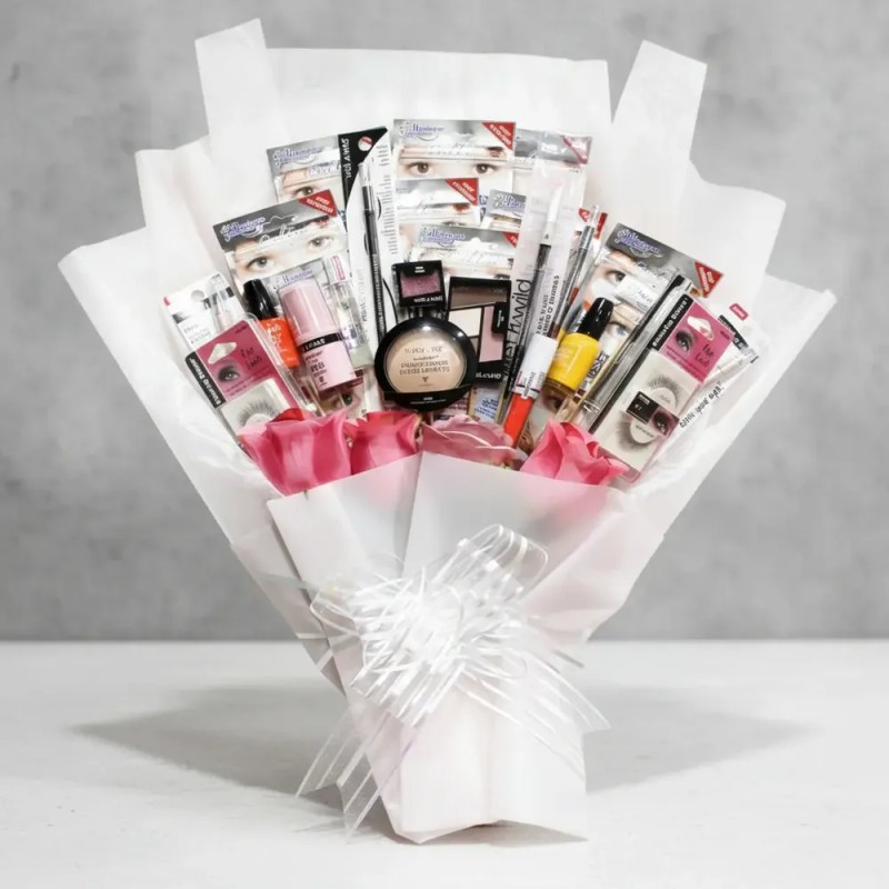 Ramo De Maquillaje 27 Pzas Para Regalo Cosmeticos Original