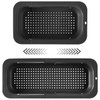 Techextra Fridge Organiser Set Sink Strainer Basket Drain Strainer for