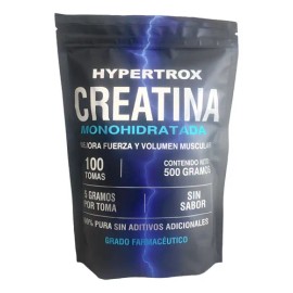 Creatina Monohidratada Usp 500g Micronizada Sin Sabor 100tom                                                                                          