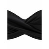 Lascana Women's Mix Kini Bikini Bandeau Top Black black Size:42C