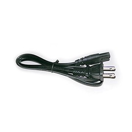 Pyle Universal Replacement AC 2-Prong Power Cable - Fits Most Models of Desktop Computer, Scanner, Printer, LED TV Monitor, Projector, Speakers, Laser Printer and Other Electronics