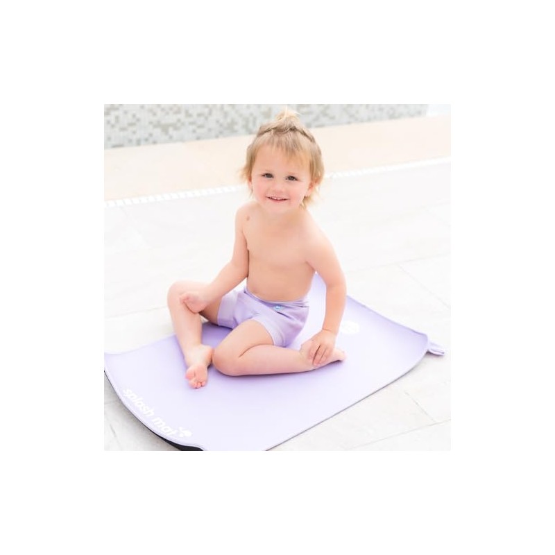Splash About Happy Nappy Swim Nappy, Lilac, 6-12 Months