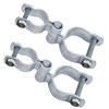 2 Pack 1-3/8" x 2-3/8" Chain Link Fence Gate Hinge