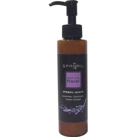 SPANAIL Spanail Body Milk, Floral, Body Cream, Lavender, White, 5.3 oz (150 g)
