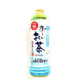 5 Bottles Cold Brew Matcha Green Tea (Unsweetened) And 1 Bottle Matcha Green Tea (Unsweetened)-16.9 Fl Oz Each