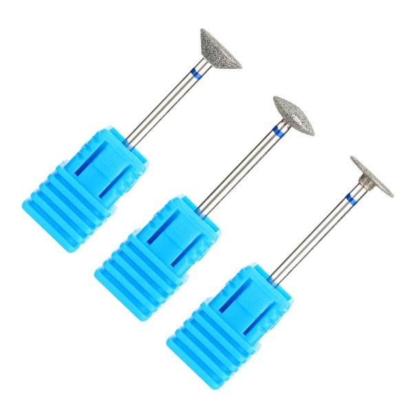 Unbranded 3Pcs Electric Nail Drill Machine Grinding Head Dead Skin