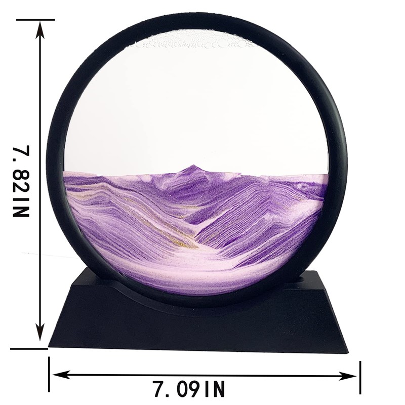 SANDCLE Moving Sand Art Picture Liquid Motion - Moving Sand