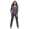 Selente Sweet Dreams Modern Pyjamas (Made in EU), darkgray