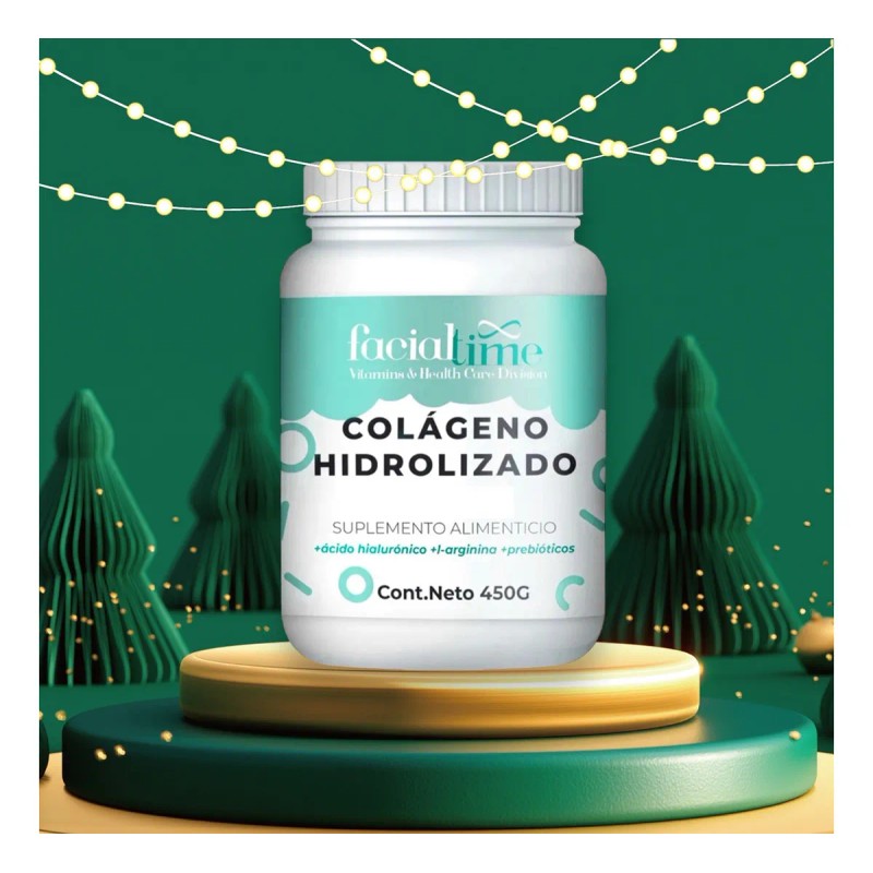 Colágeno Hidrolizado Pack 2x450g Antiedad Facialtime
