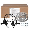 1Pair MTB Hydraulic Brakes Set,Front & Rear Hydraulic Disc Brake