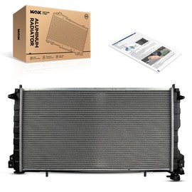 KAX CU2311 Engine Radiator Replacement, Compatible with 2001-2004 Grand Caravan, 2001-2004 Town & Country, 2001-2004 Caravan 3.3L, 2001-2003 Voyager 3.3L