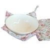 CUSHYSTORE 2X Bowl Cozy Pot Holder Canvas Holders Heat and