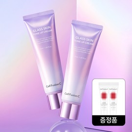 Cellfusion C Glass Skin Tone Up Cream 50ml+50ml / 셀퓨전씨 글래스 스킨 톤업 크림 50ml+50ml