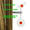 Wingswinmax Small Spinner Air Gun Target Red Bird Visible Target