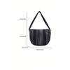 SweatyRocks Fashion Shoulder Bag Minimalist Casual Zipper Bag Handbag Mini