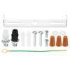 PATIKIL 105mm Ceiling Light Plate Kit, 1 Set Light Fixture